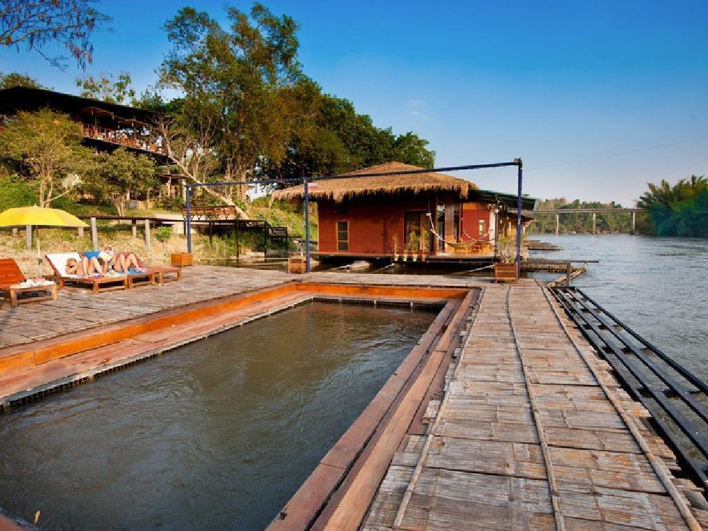 Boutique Raft Resort, River Kwai Сайок Экстерьер фото