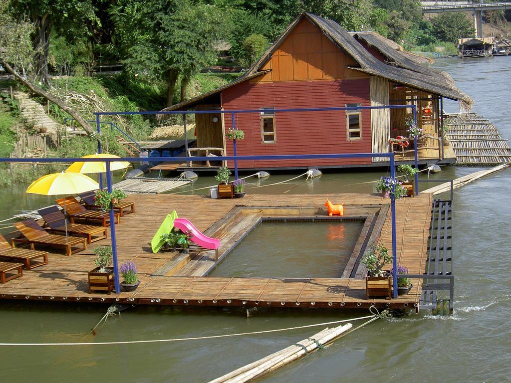 Boutique Raft Resort, River Kwai Сайок Экстерьер фото