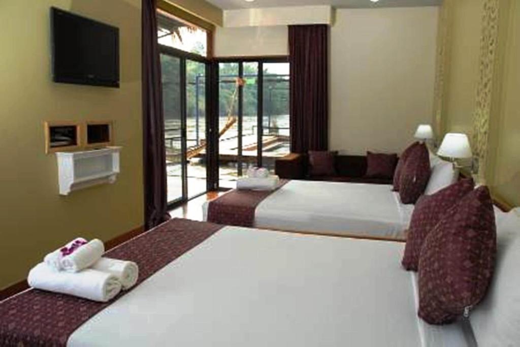 Boutique Raft Resort, River Kwai Сайок Номер фото